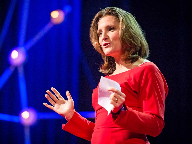 Chrystia Freeland The rise of the new global superrich TED Talk